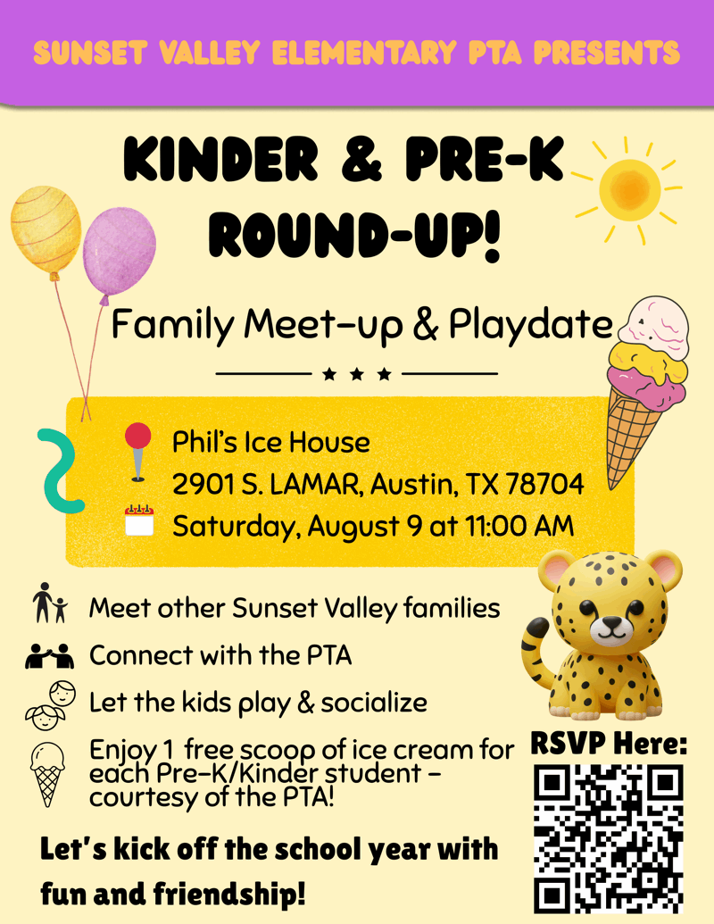 Flyer for New Parent Meetup